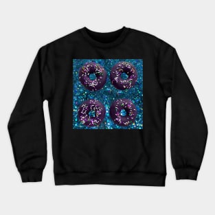 Glitter Donut Party No. 2 Crewneck Sweatshirt